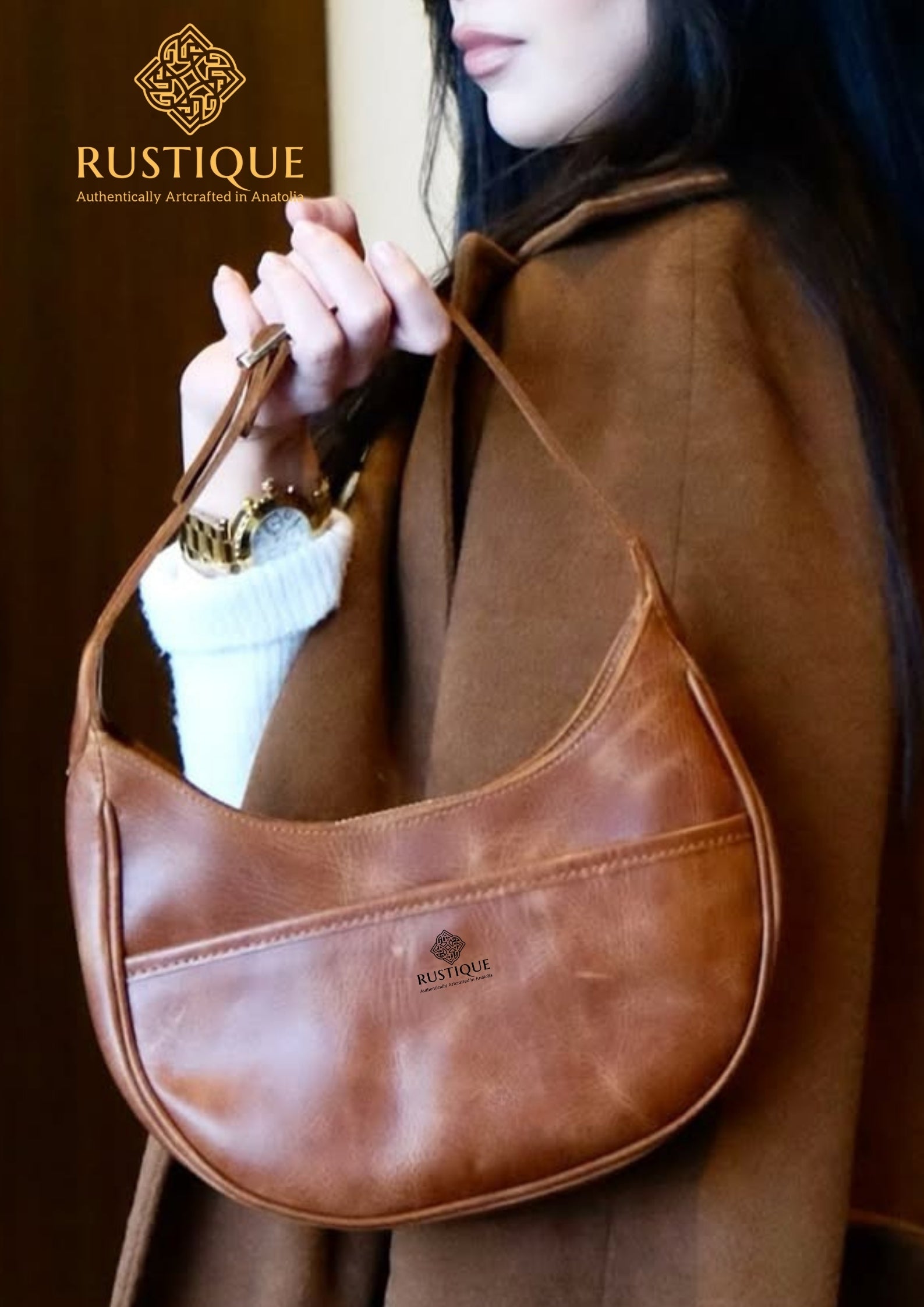 MIHRIMAH Shoulder Bag | Tan