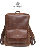 TROY Exklusiv-Rucksack | Kastanienbraun