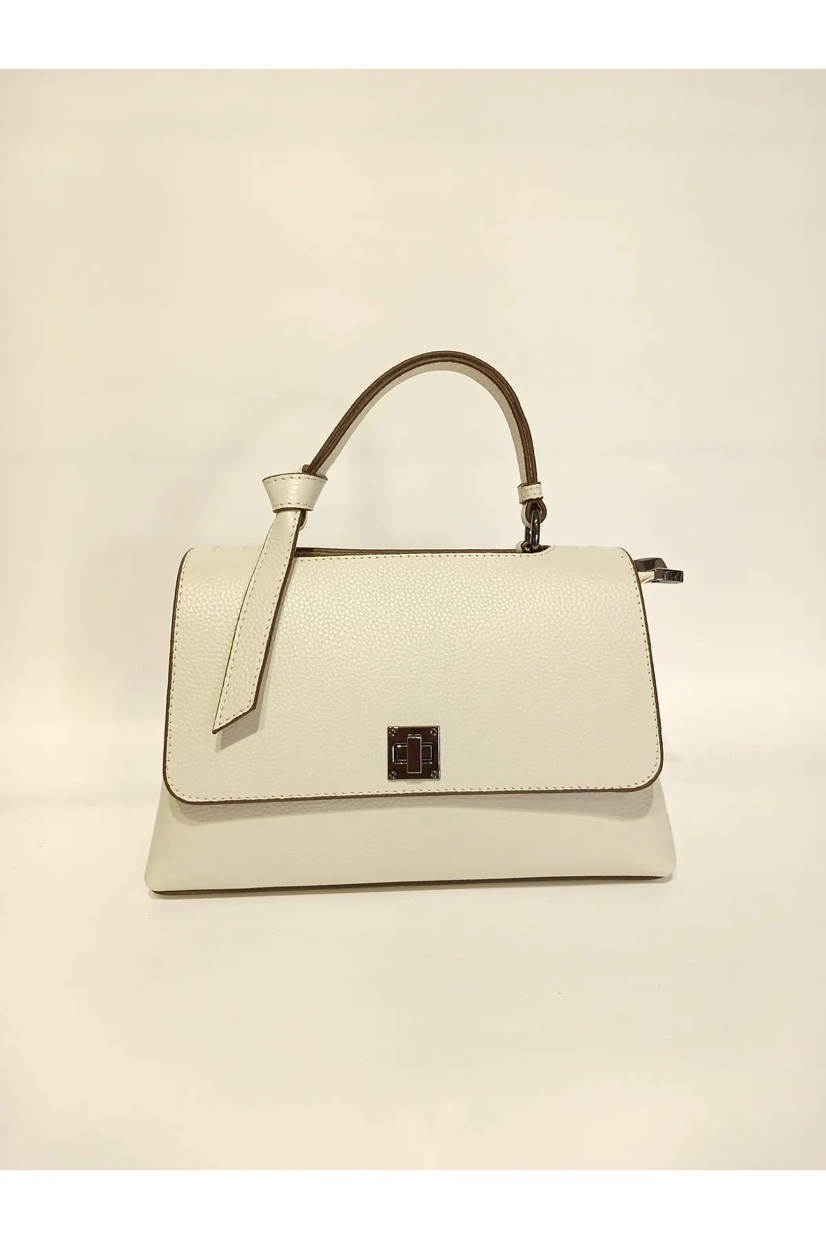 EPHORIA Flap Over Handbag Mini | Tan | Genuine Leather