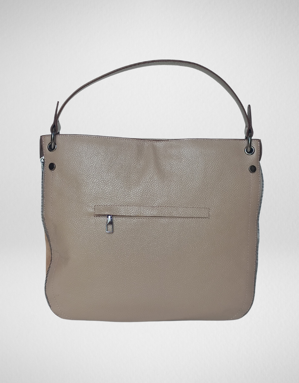 ESPIRION Hobo Tote Bag | Sand Beige
