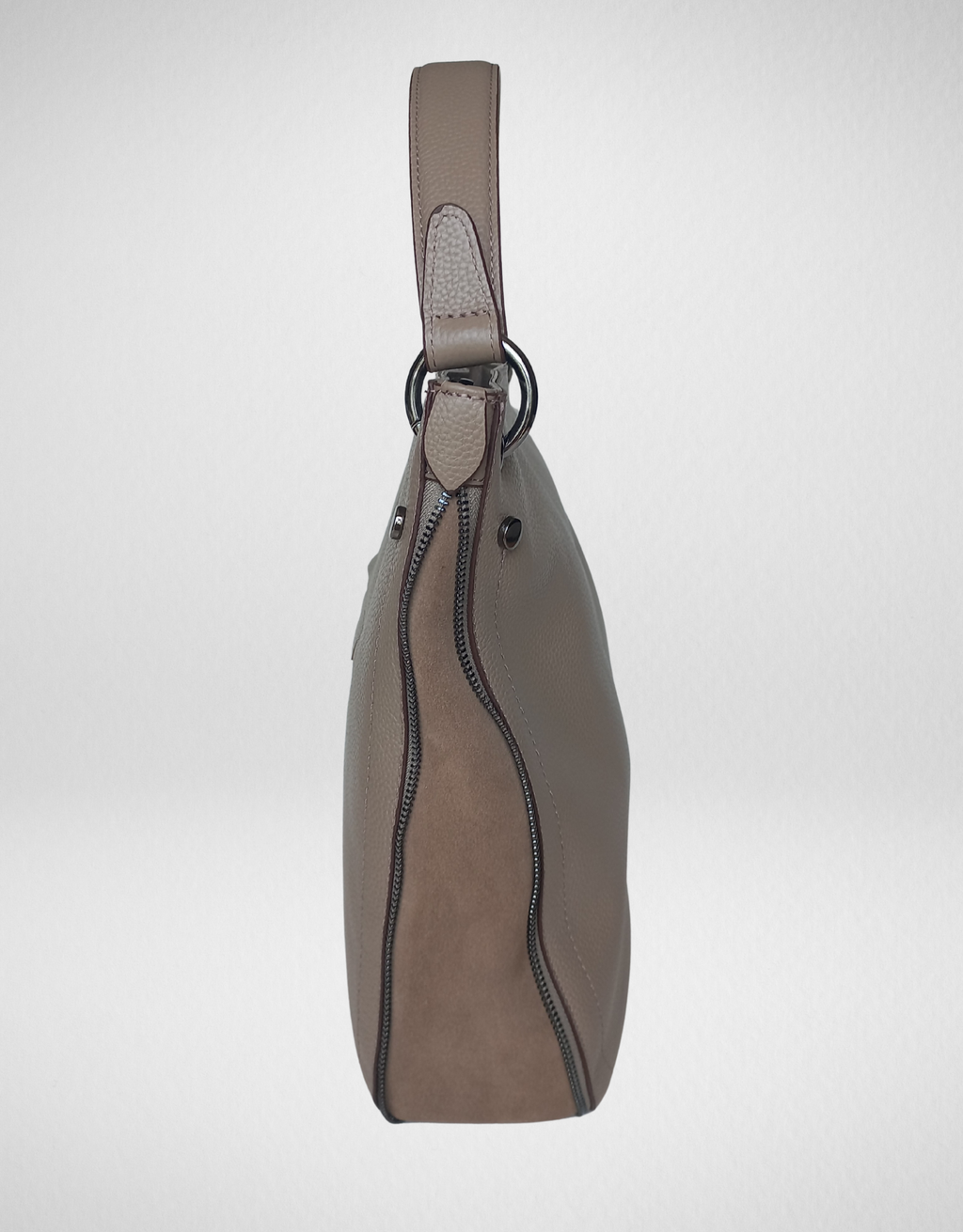 ESPIRION Hobo Tote Bag | Sand Beige