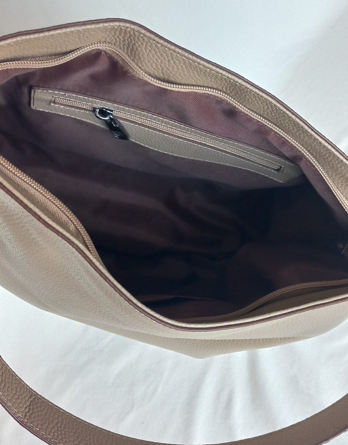 ESPIRION Hobo-Tragetasche | Sandbeige