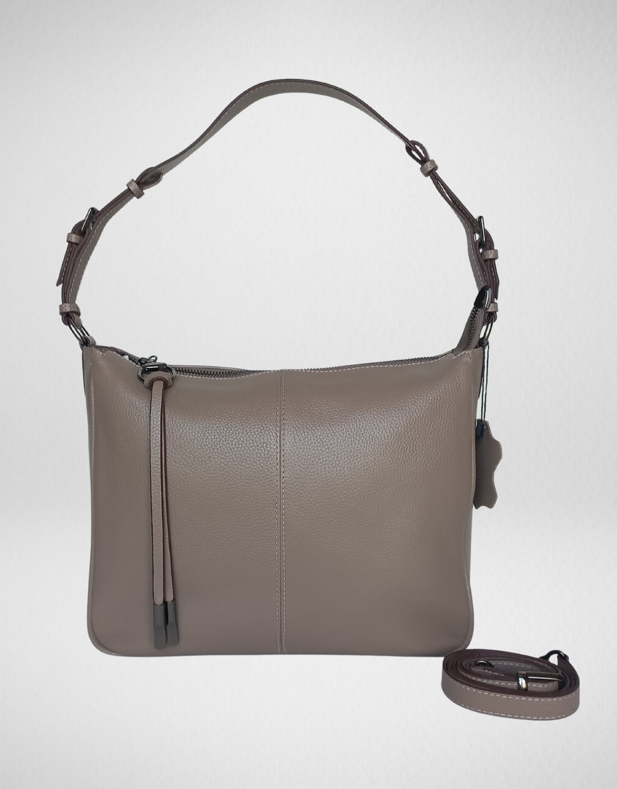 EUDORA Schultertasche | Sandbeige