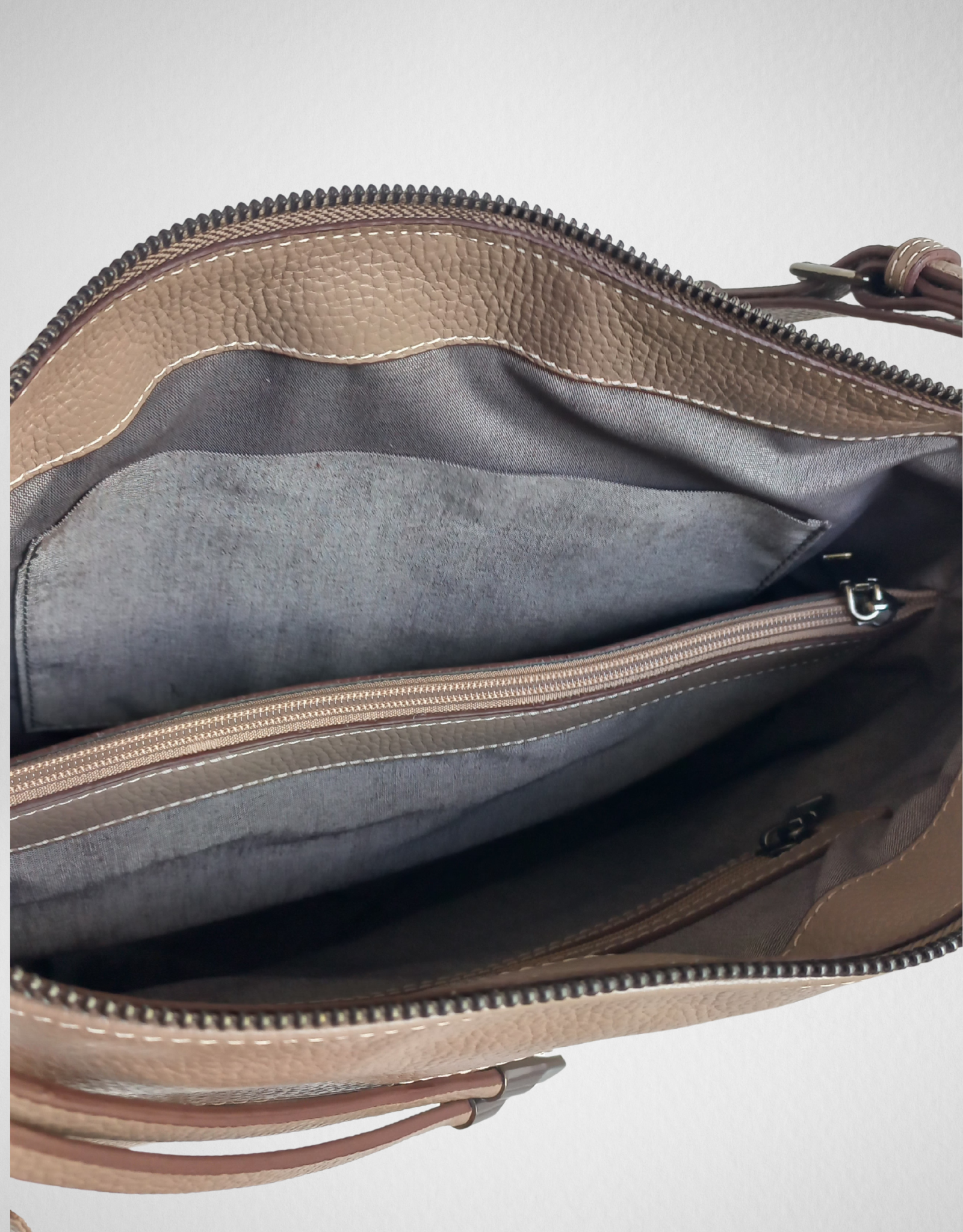 EUDORA Shoulder Bag | Sand Beige