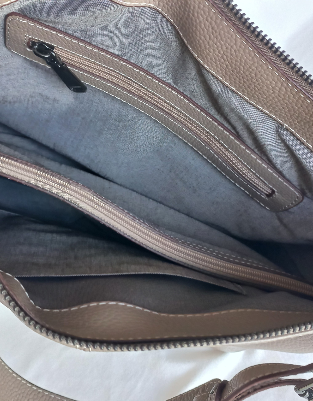 EUDORA Schultertasche | Sandbeige