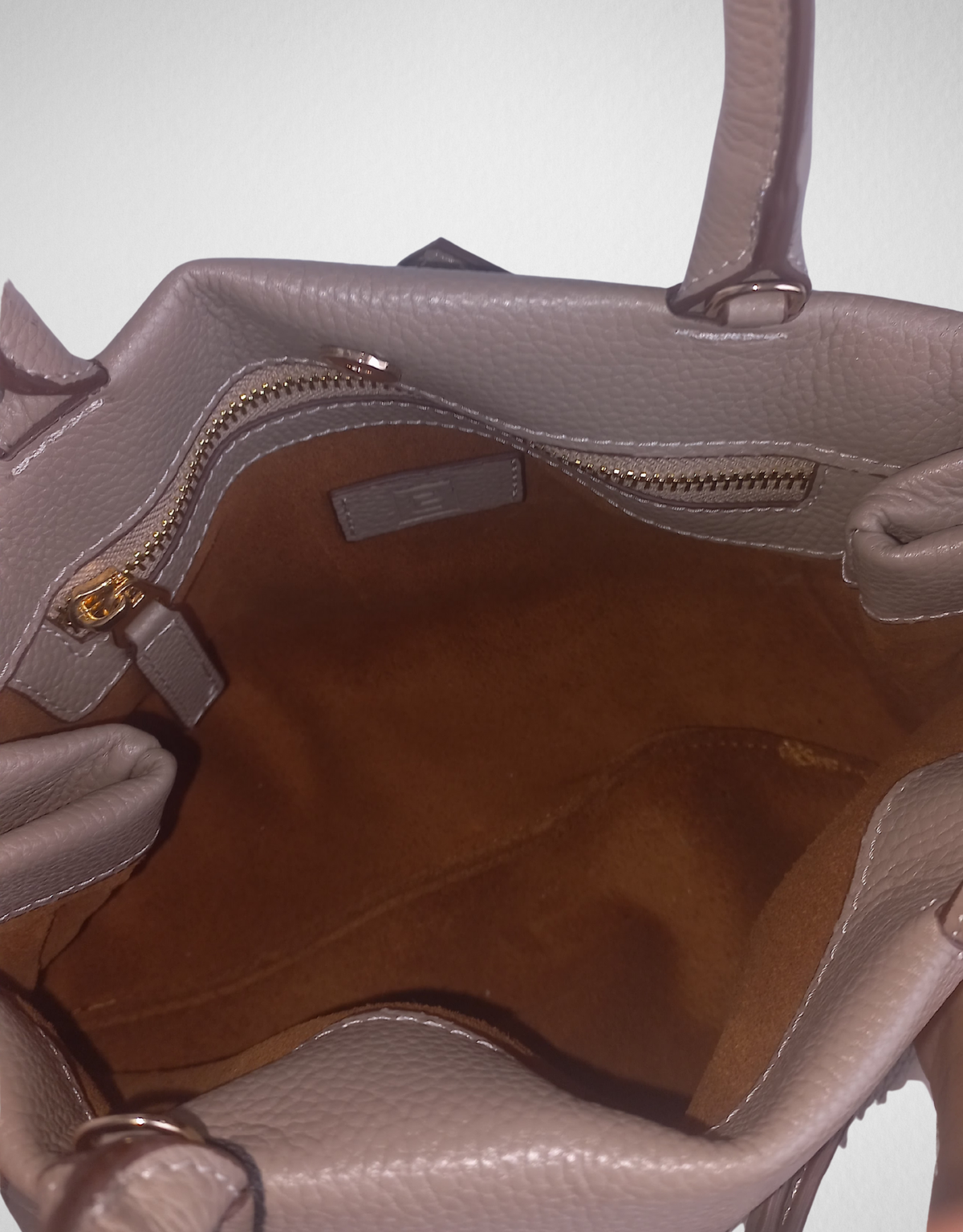 ESCELLON Handtasche | Sandbeige