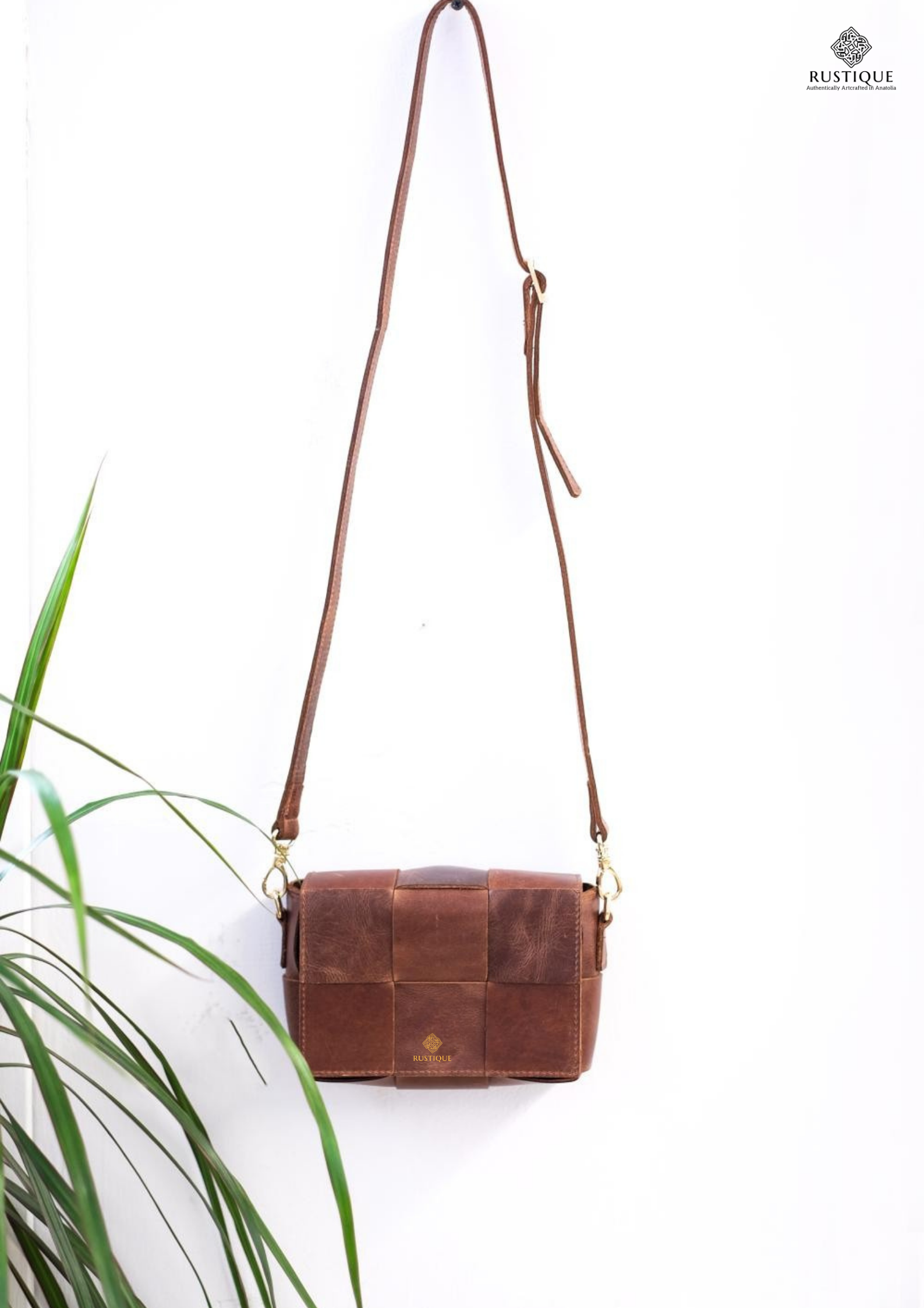 HANZADE Crossbody Bag | Chestnut