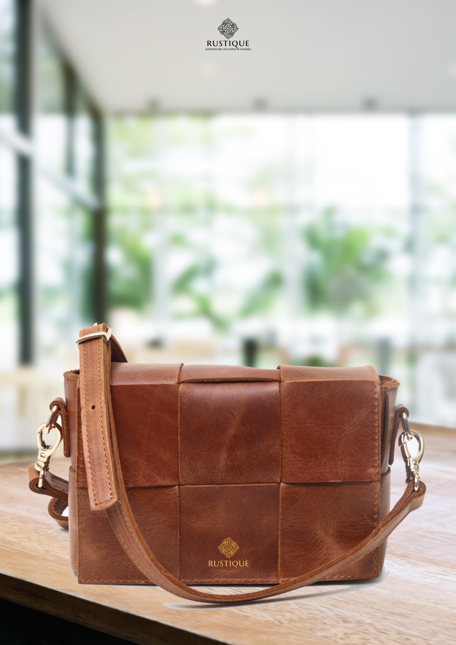 HANZADE Crossbody Bag | Tan