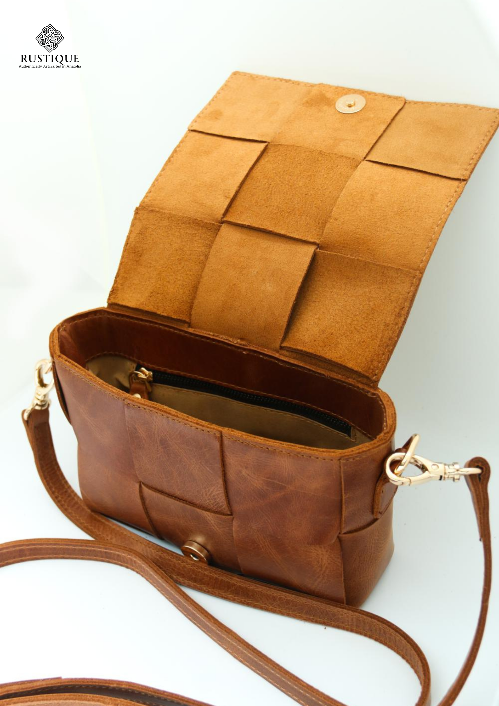 HANZADE Crossbody Bag | Tan