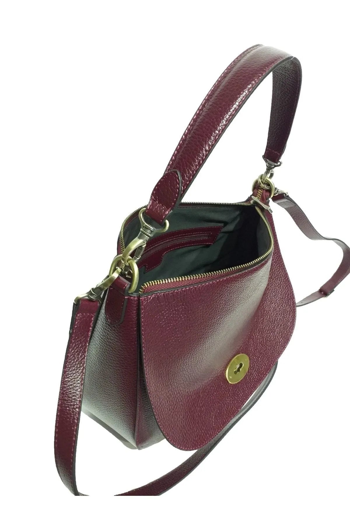 ELIF Cross Body Bag - Burgundy