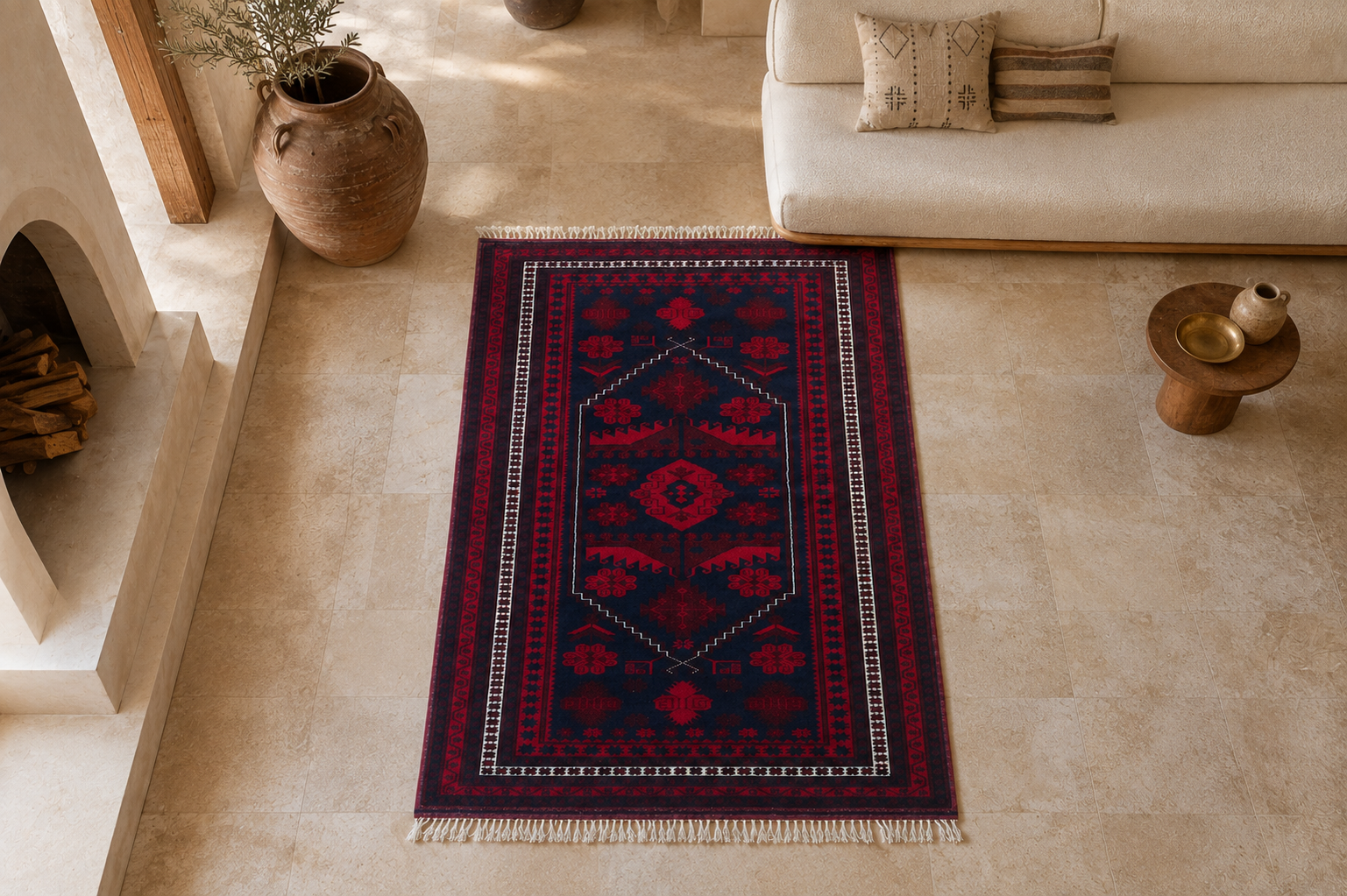 Yağcıbedir Antique Hand-knotted Carpet