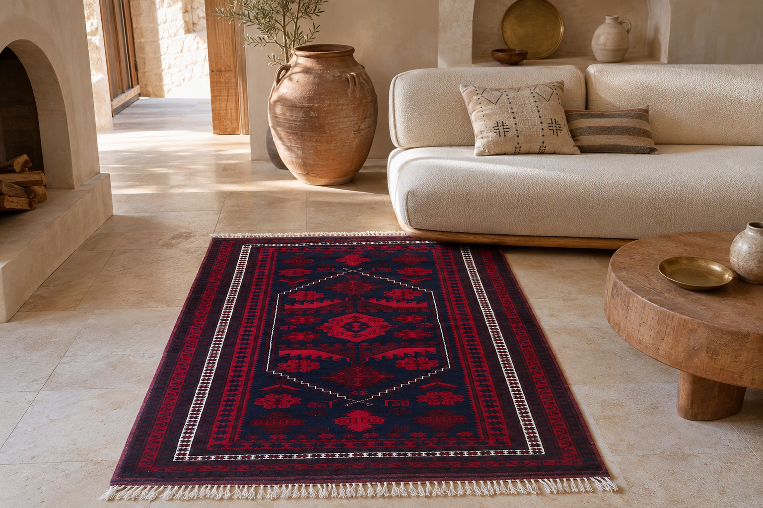 Yağcıbedir Antique Hand-knotted Carpet