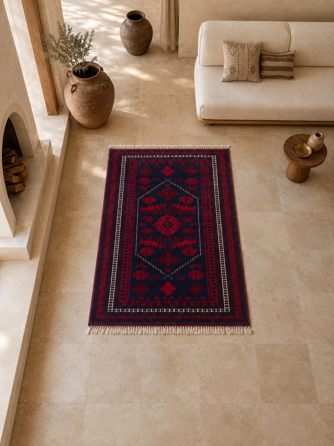 Yağcıbedir Antique Hand-knotted Carpet