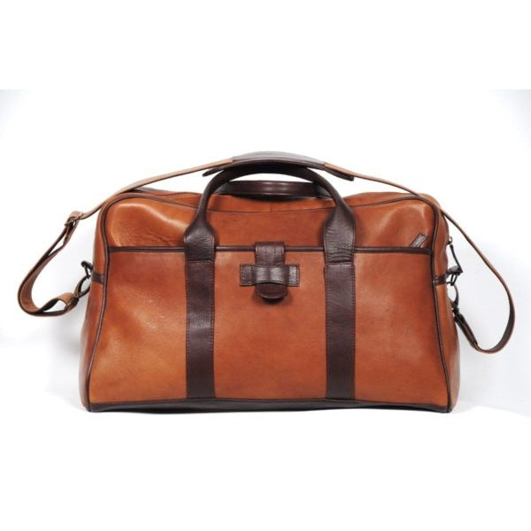 BUKA Travel Bag | Tan & Brown