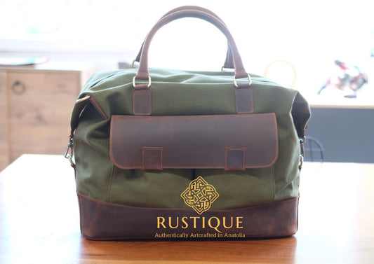 KAĞAN Travel Bag Khaki Green