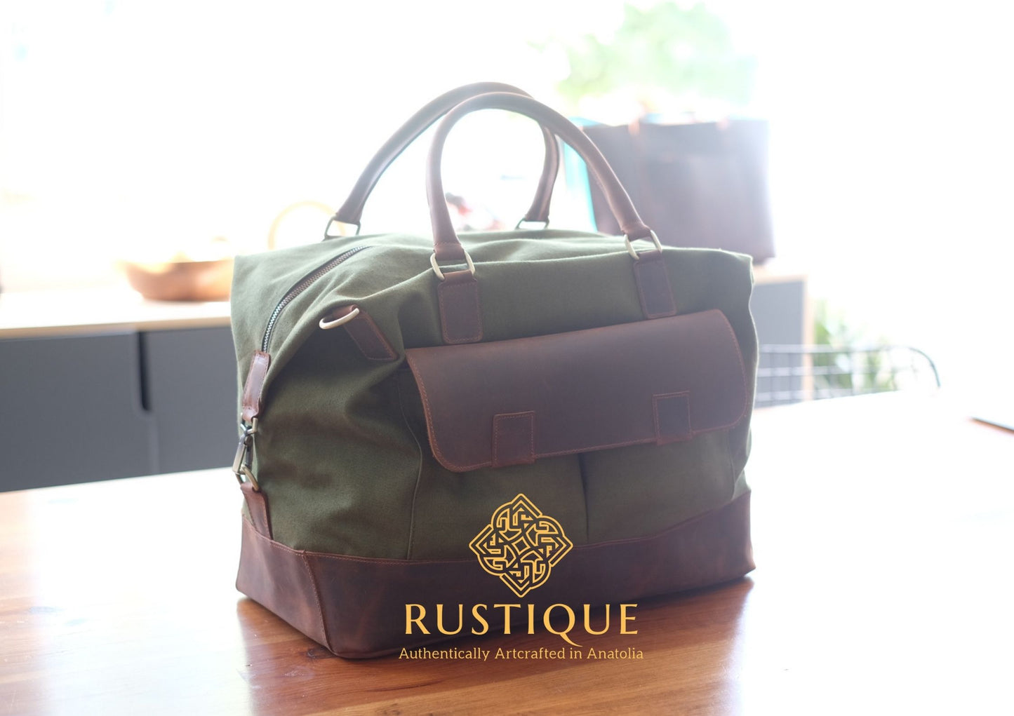 KAĞAN Travel Bag Khaki Green