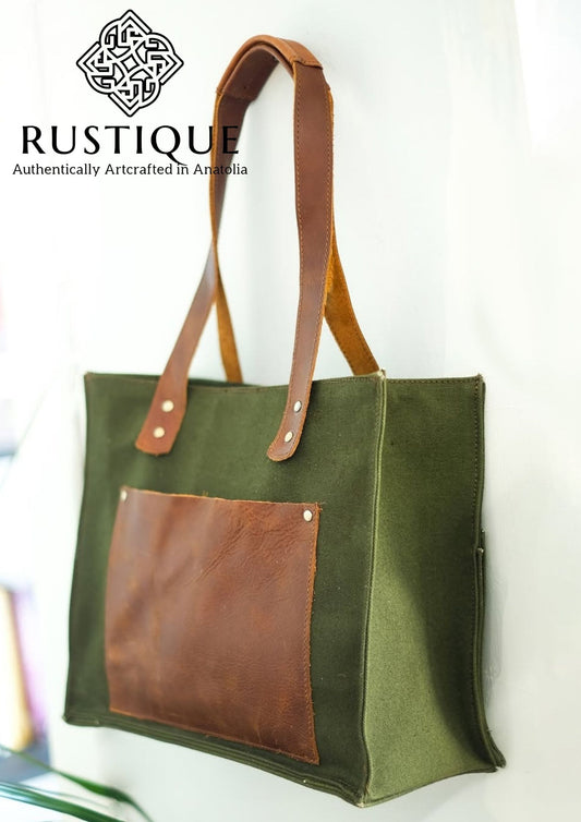 IDYL Midi Sport Canvas Tote Bag
