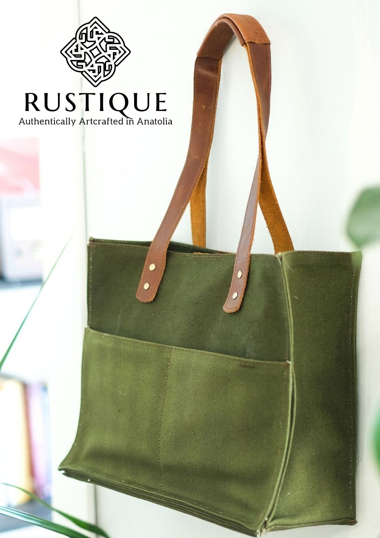 IDYL Midi Sport Canvas Tote Bag