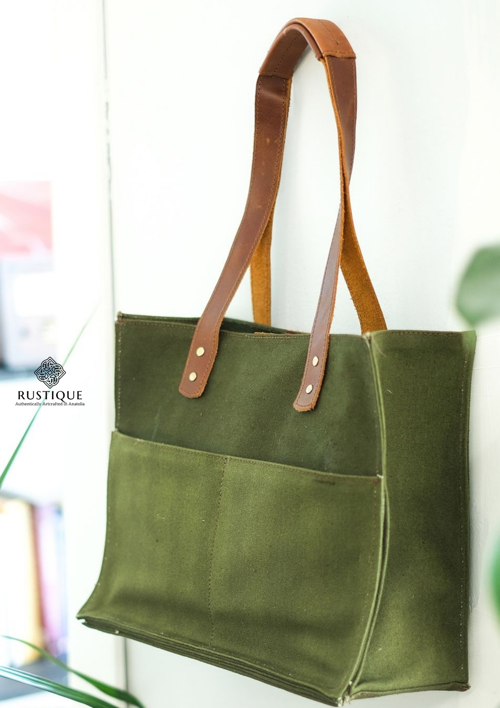 IDYL Midi Sport Canvas Tote Bag