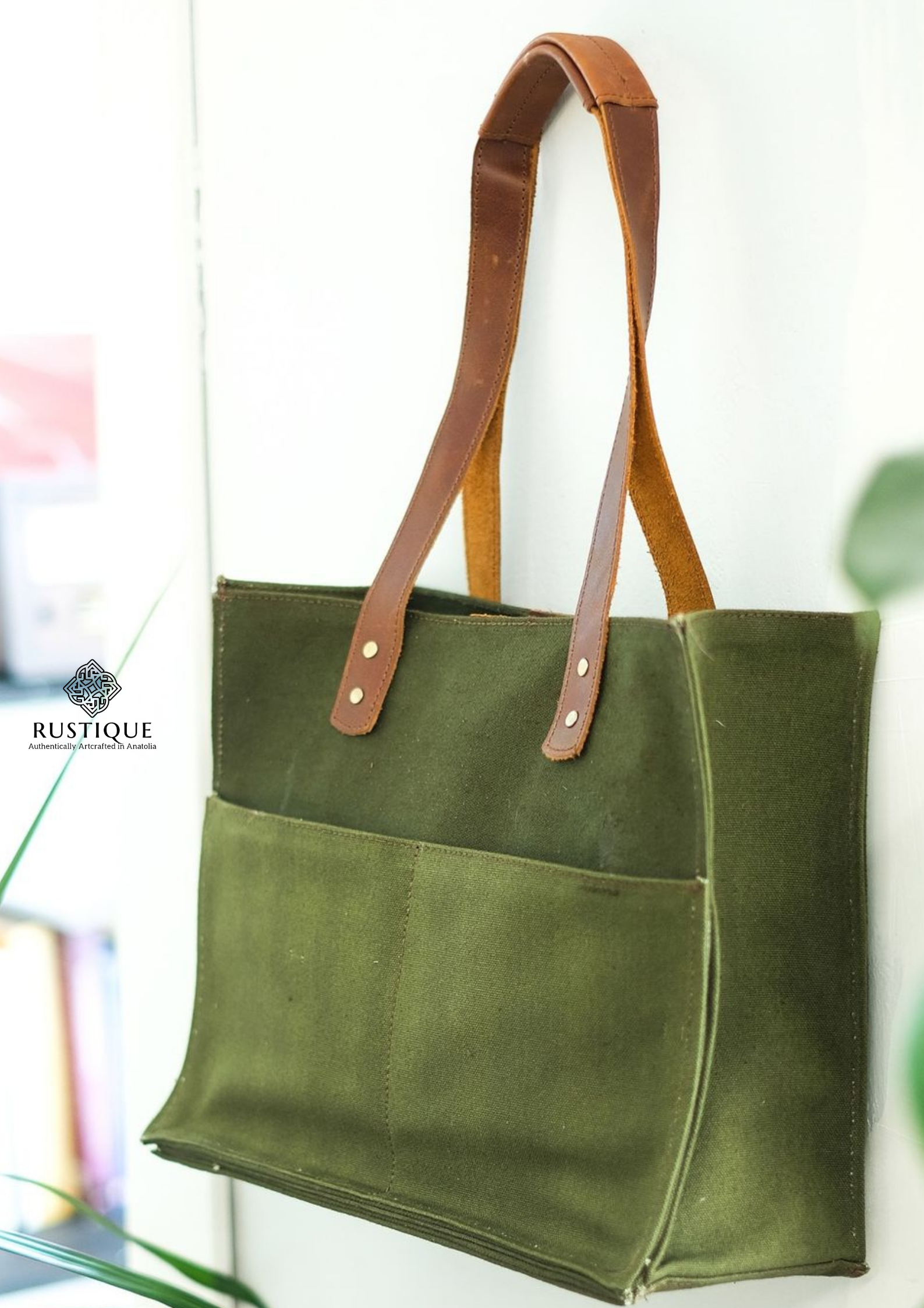 IDYL Midi Sport Canvas Tote Bag