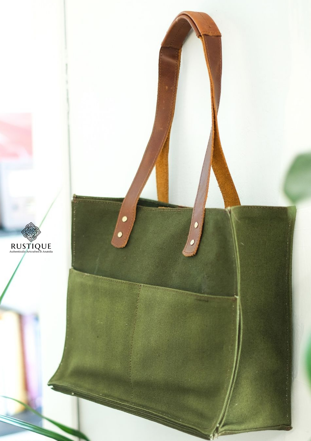 IDYL Midi Sport Canvas Tote Bag