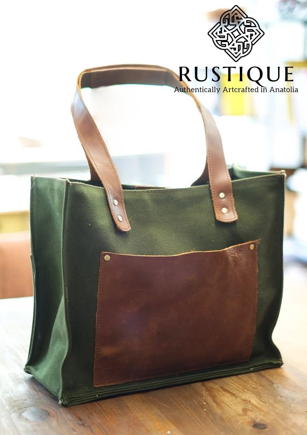 IDYL Midi Sport Canvas Tote Bag