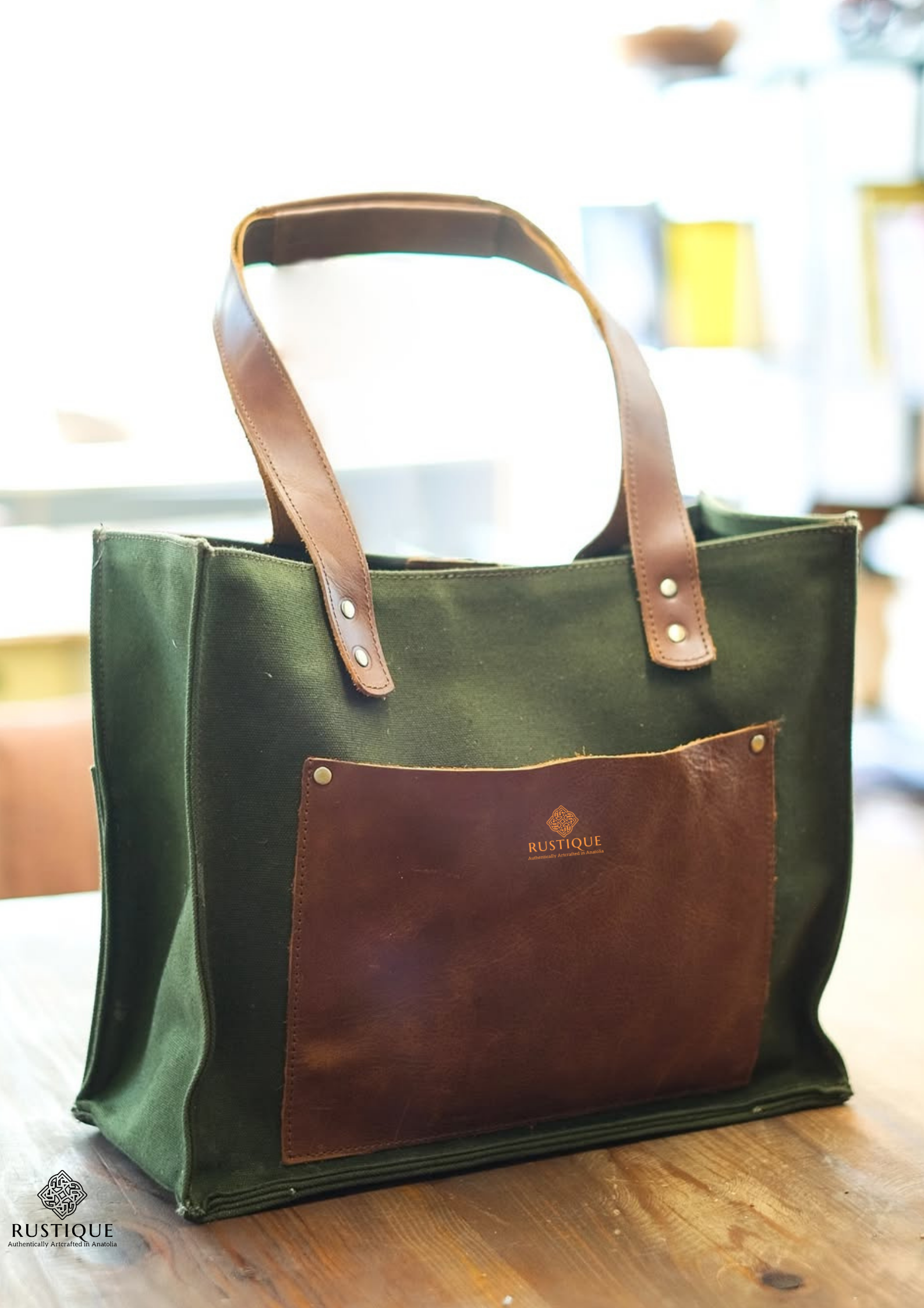 IDYL Midi Sport Canvas Tote Bag
