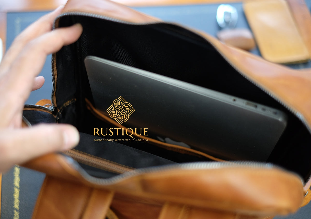 TROY Exklusiv-Rucksack | Hellbraun
