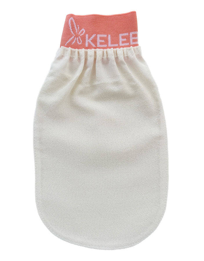 Genuine Thick Crepe Bath Mitt with Wristband