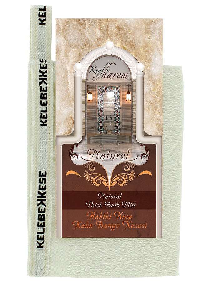 Genuine Thick Crepe Bath Mitt